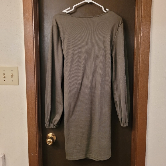 Solersun Olive Green Dress XL - Picture 2 of 4